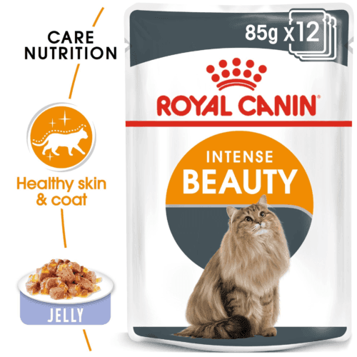 Royal Canin Intense Beauty in Jelly (12/pack)