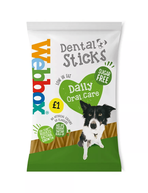 Webbox Dental Sticks Dog Treats 180g