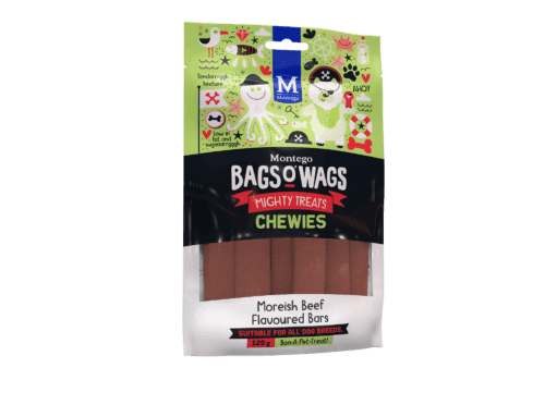 Montego Bags O Wags Beef Bars Chewies 120 g