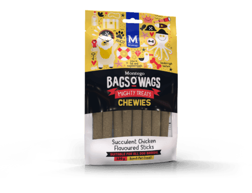 Montego Bags O Wags Chicken Sticks Chewies 120 g