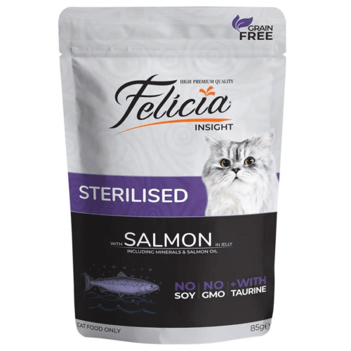 Felicia® Sterilized Salmon 85gr (12/pack)