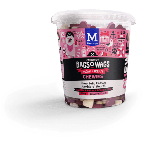 Montego Bags O Wags Dental Hearts Mix Chewies 500 g